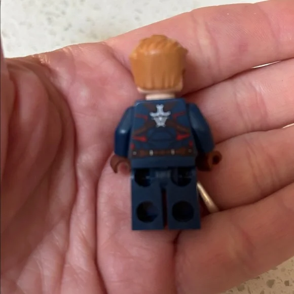 LEGO Marvel Super Heroes sh264 Captain America Minifigure Detailed Suit Minifig - Picture 3 of 3
